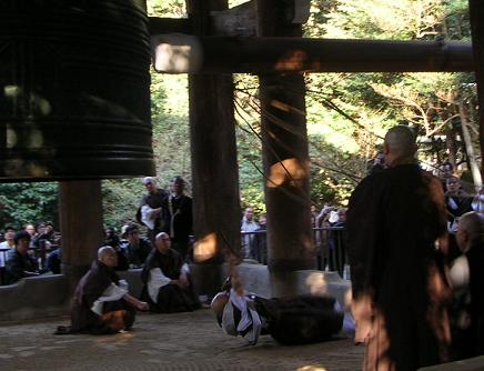 知恩院除夜の鐘試し撞き