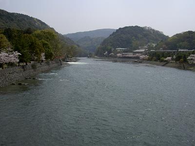宇治川（2007年お花見）