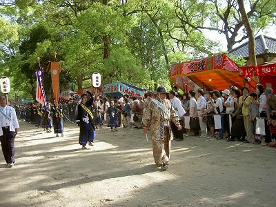 藤森祭（鼓笛隊と武者行列）