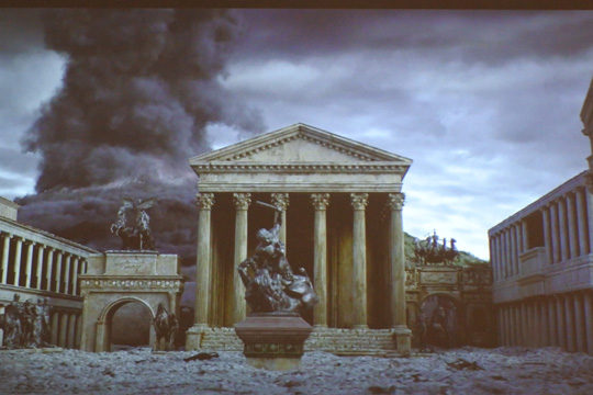 ローマ帝国の都市ポンペイが火山灰と軽石で埋没
