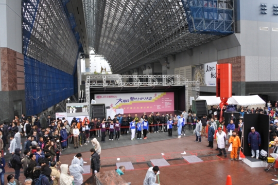 JR京都駅ビル大階段駈け上がり大会