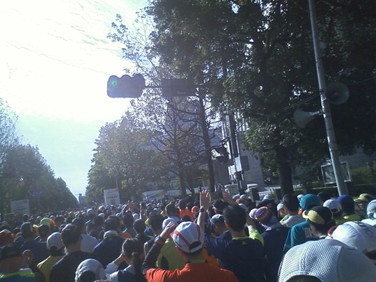 大阪マラソンスタート