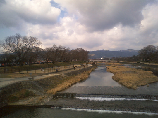 20.5km地点、賀茂川