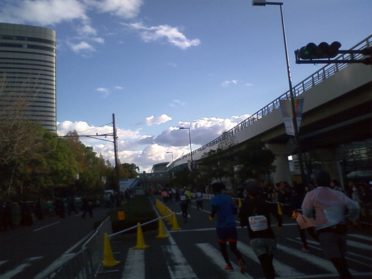 神戸マラソンゴール