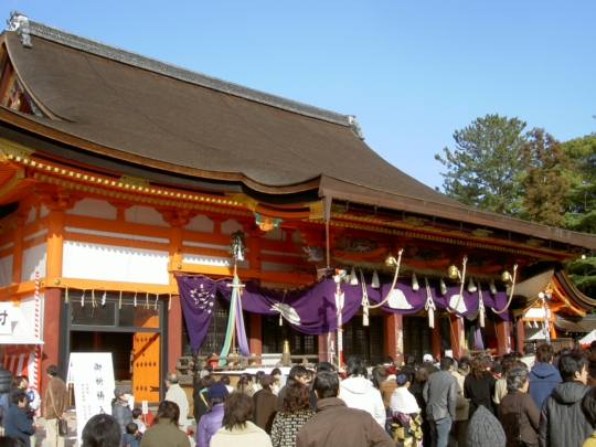 八坂神社初詣